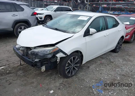 2017 Toyota Corolla Se z USA, uszkodzony, nr VIN 2T1BURHE6HC928852